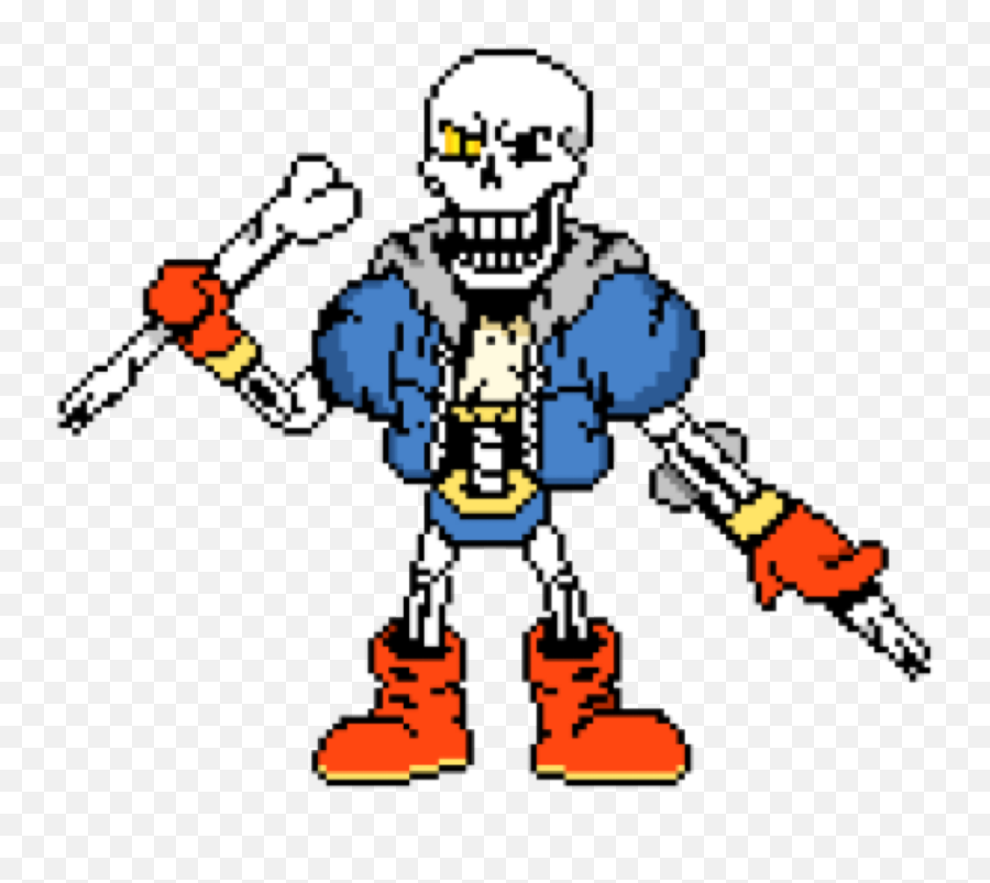 Disbeliefpapyrus Papyrus Undertale Sticker By Fanfboi - Fictional Character Emoji,Papyrus Emoji