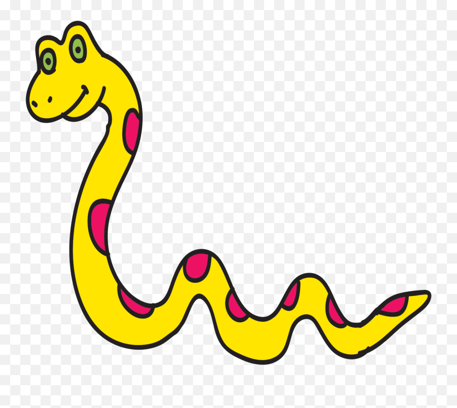 Cartoon Transparent Background Snake Clipart - Full Size Imágenes De Una Serpiente Animada Emoji,Adorable Snake Emotion