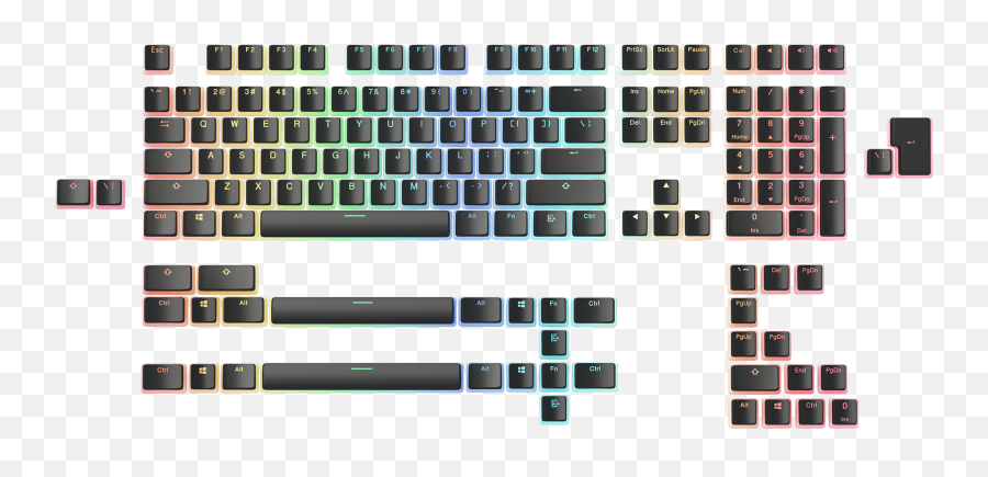 Glorious Aura Keycaps V2 - Glorious Aura Keycaps Emoji,Vindictus Emoticons Fight