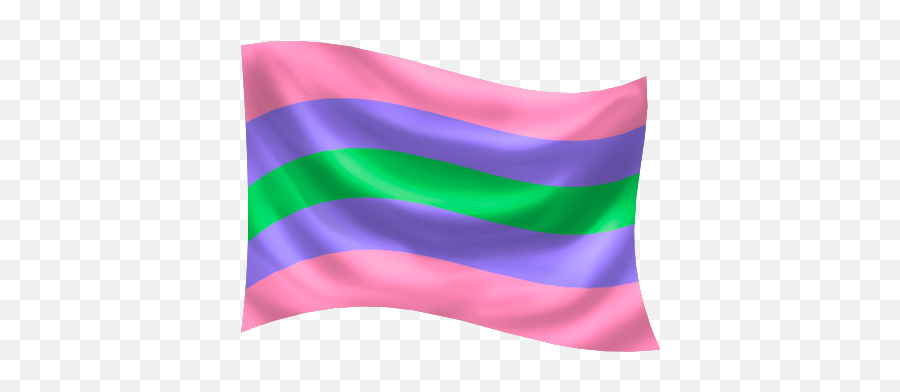 Gender Identity Pride Flags Glyphs - Flag Is Pink Purple And Green Emoji,Rainbow Flag Facebook Emoticon 2017