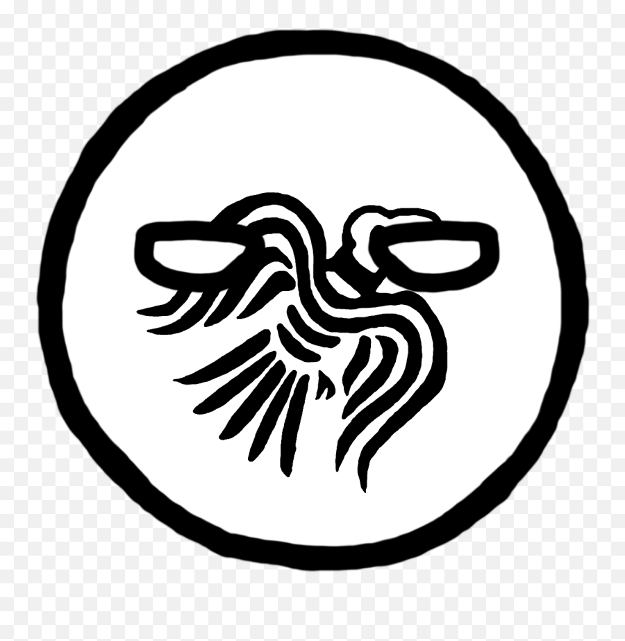 North Sea Empireball - Raven Banner Emoji,Countryball Emotions Creator