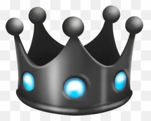 Black Emoji Stickers For Whatsapp - Solid,Emoji Guess Game Soccer Ball Crown