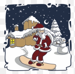 Eve Designs Themes Templates And Downloadable Graphic - Santa Claus Emoji,Happy Christmas Eve Emoji