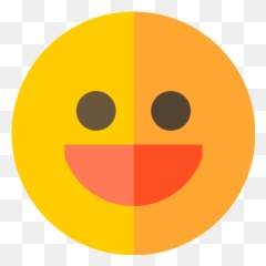 Smiley Square Face With Broken Teeth - Smiley Icon Png Square Emoji,Teeth Emoticon