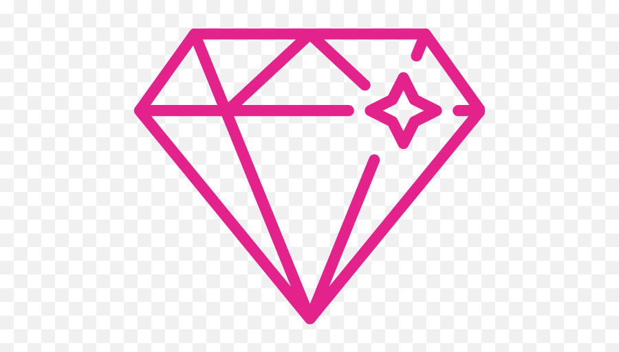 Barbie Pink Diamond Icon - Black Diamond Icon Transparent Emoji,Diamond Computer Emoticon