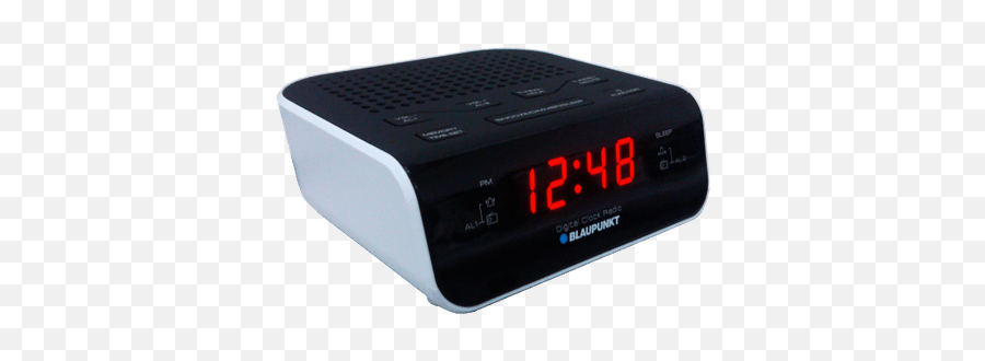 Blaupunkt Clock Radio Transparent Png - Stickpng Digital Clock Radio Blaupunkt Emoji,Emoji Digital Alarm Clock Radio