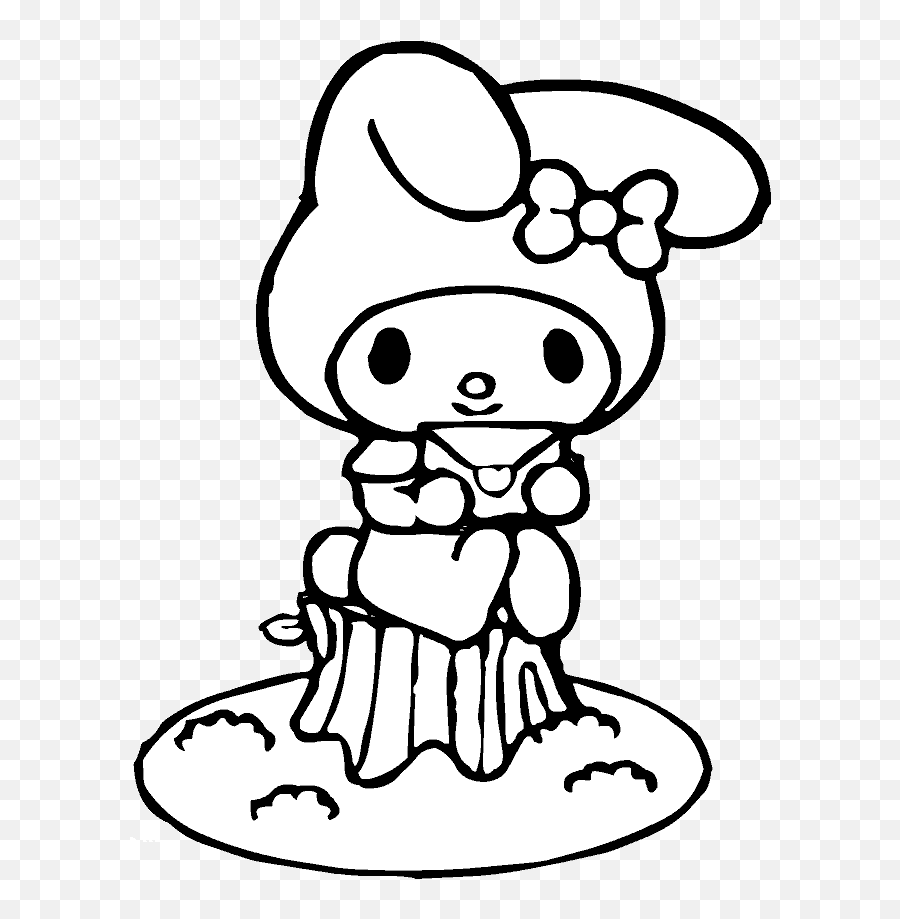 All Sanrio Characters Coloring Pages Emoji,Sanrio Character Emojis