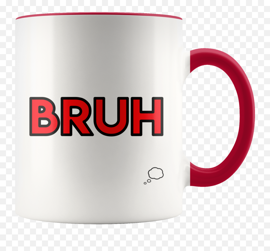 Download Bruh Accent Mug Obese Vegan - Magic Mug Emoji,Beer Emoji