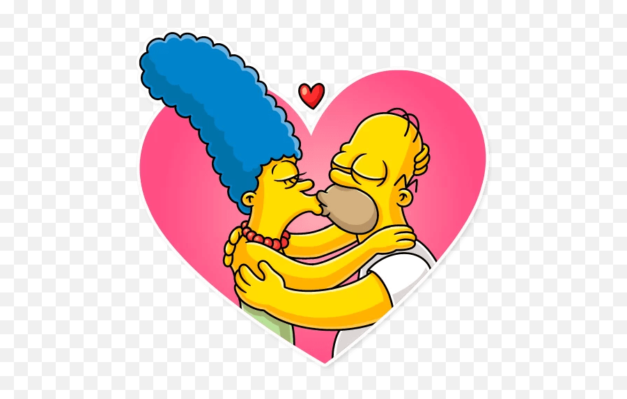 Homer Simpson - Telegram Sticker Emoji,Lisa Simpson Heart Emojis