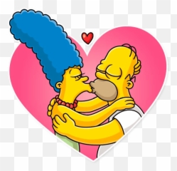 Homer Simpson - Telegram Sticker Emoji,Lisa Simpson Heart Emojis