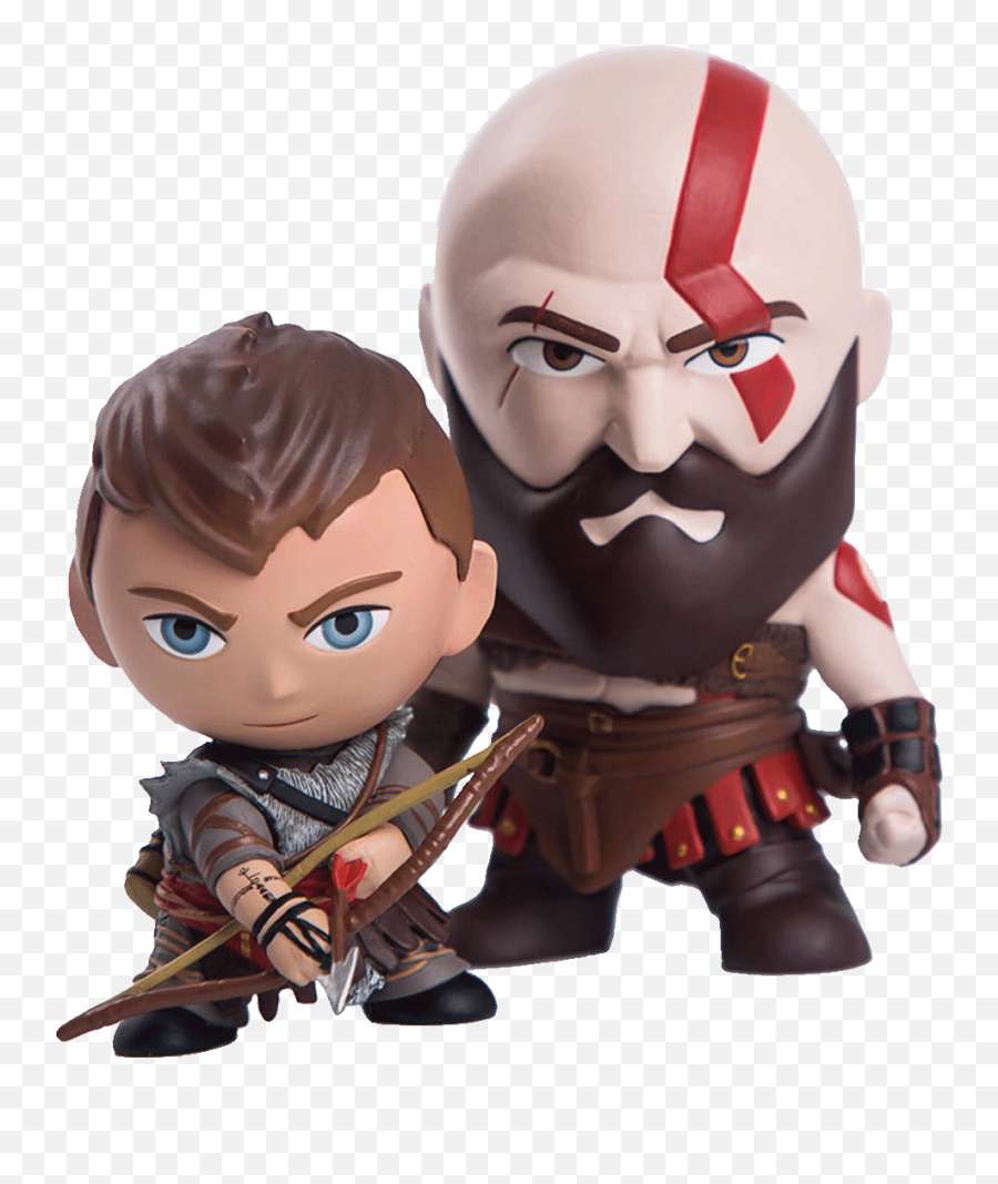 Mini Figures Kratos And Atreus Emoji,Kratos Ps4 Emoji