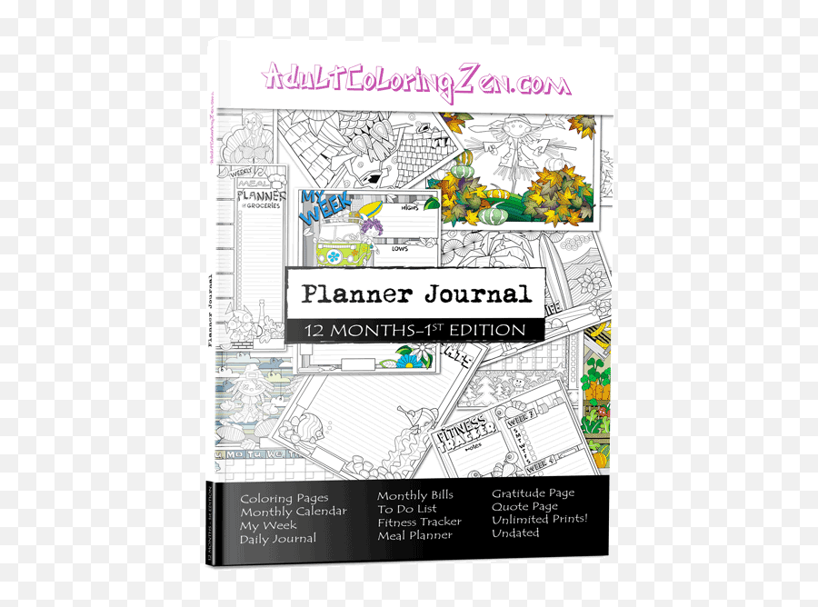 Join Zen Planner Journal Club - Adult Coloring Zen Adult Emoji,Coloring Book For Kids About Emotions