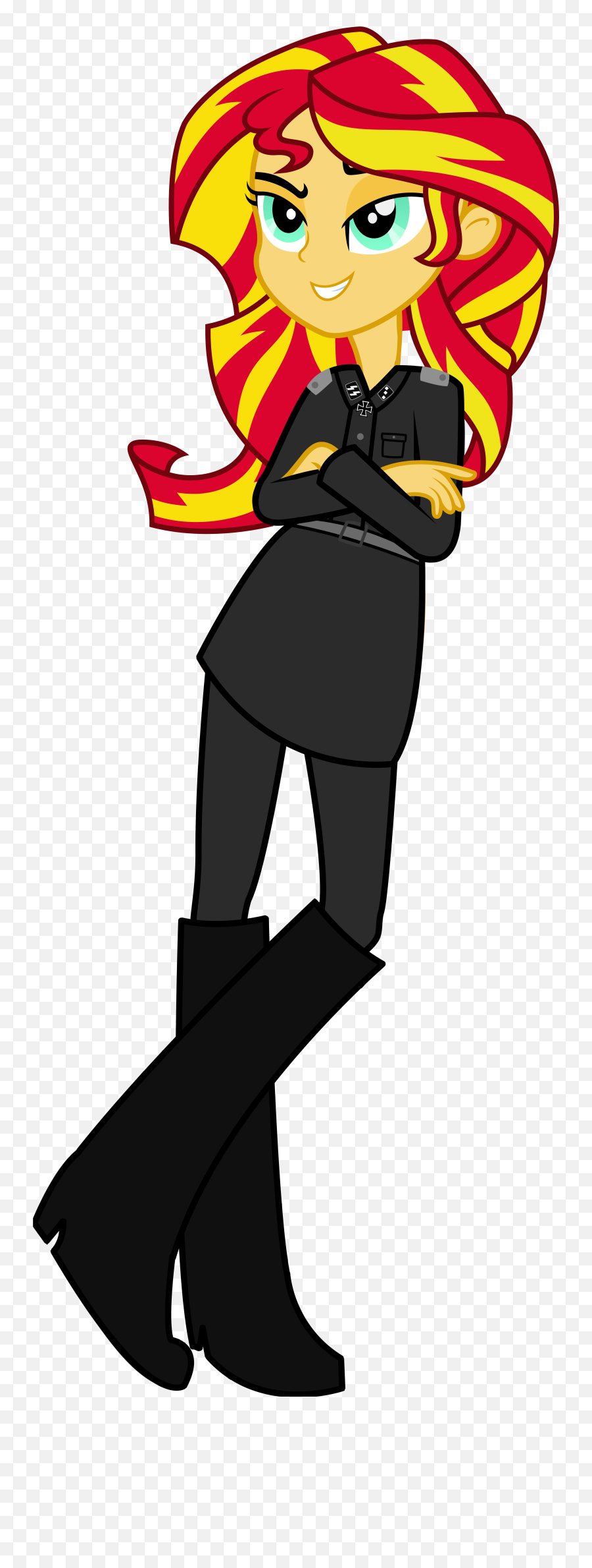479421 - Safe Artistnuke928 Sunset Shimmer Equestria Emoji,Giant Nazi Sign Made Of Little Nazi Emojis