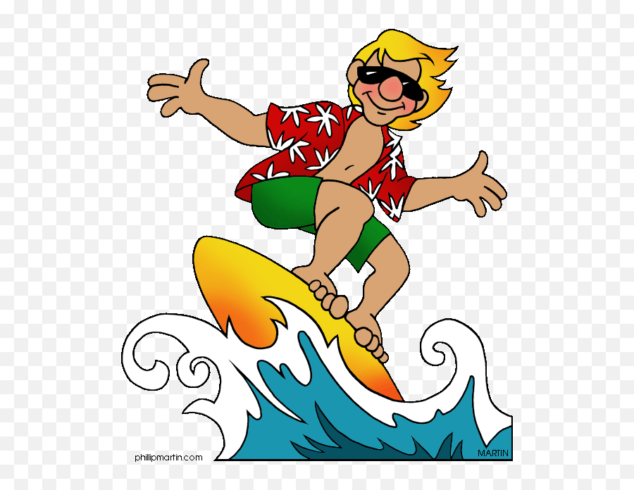 Free Summer Surfing Cliparts Download - Surfer Clipart Emoji,Surfing Emoji