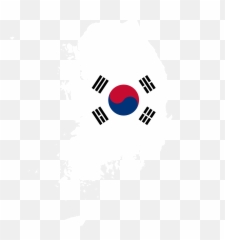 South Korea Map Flag - Map Flag South Korea Emoji,South Korea Flag Emoji