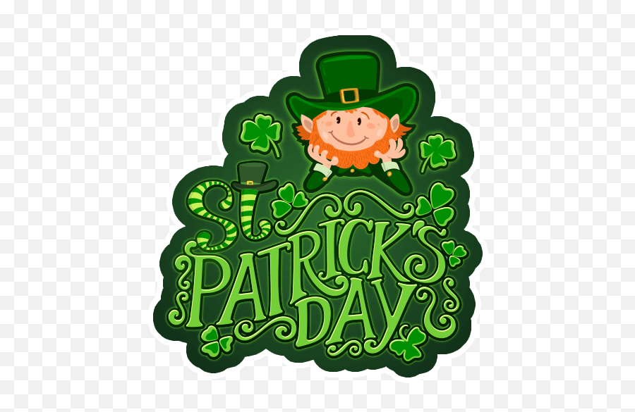 St Patricks Day By Marcossoft - Sticker Maker For Whatsapp Emoji,Leprechaun Emoji