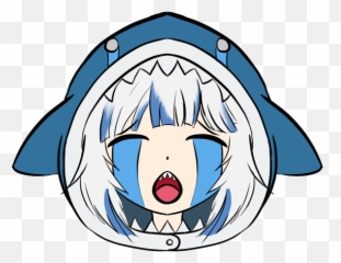 Crying Gawr Gura Know Your Meme Emoji,Slappinh Head Emojii