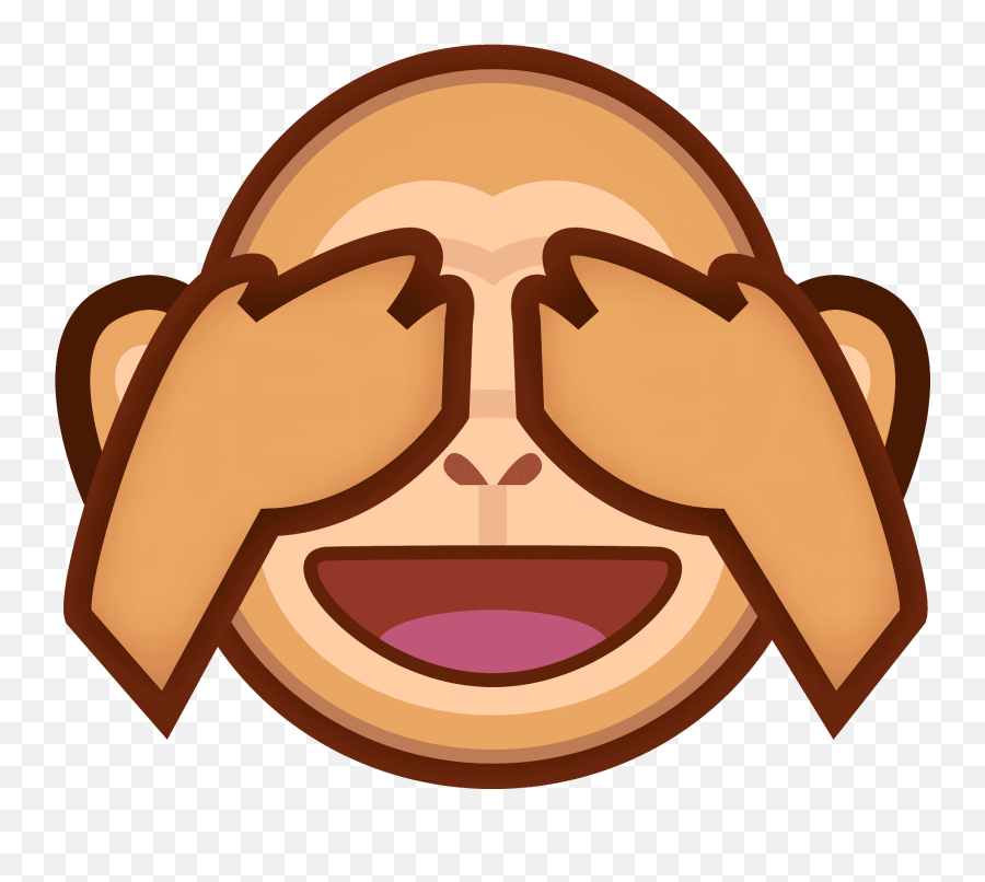 See - Three Monkeys Of Gandhi Emoji,Evil Grin Emoji
