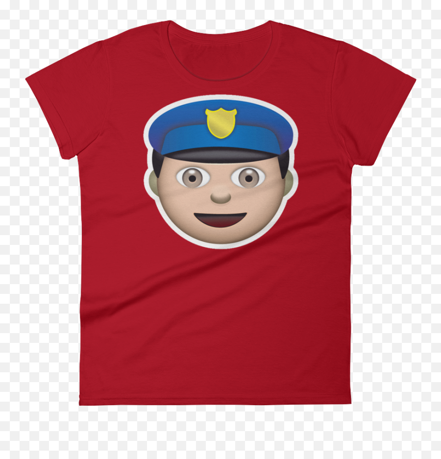 Shirts Clipart Police Officer Shirts - Mario Emoji,Emoji Shirts For Women