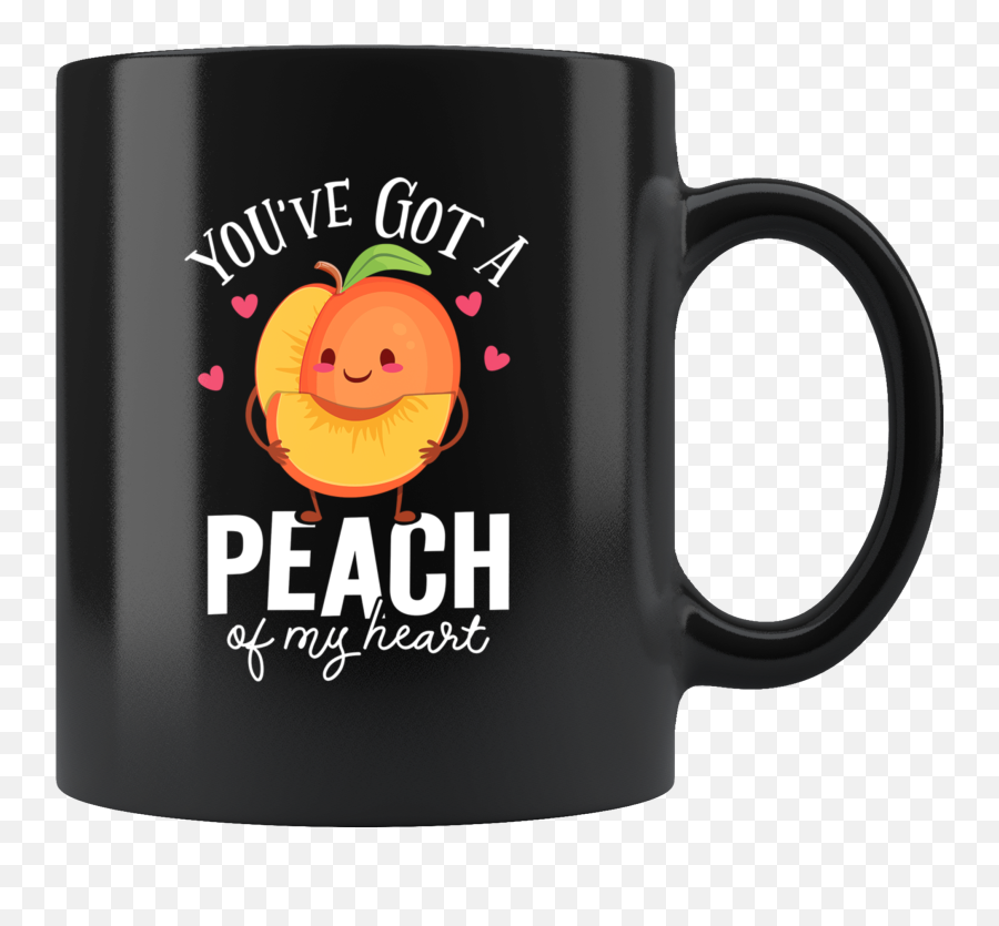 Cafepress Emoji Peach Princess 11 Oz Ceramic Mug 79364063 - Magic Mug,Packing Emoji