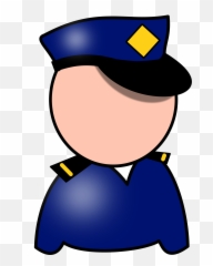 Cop Clipart Face - Police Clipart Without Face Emoji,Cop Emoji