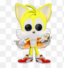 Tails Movie Funkopop Image By Moviesonic - Fictional Character Emoji,Emoji Movie Funko Pop