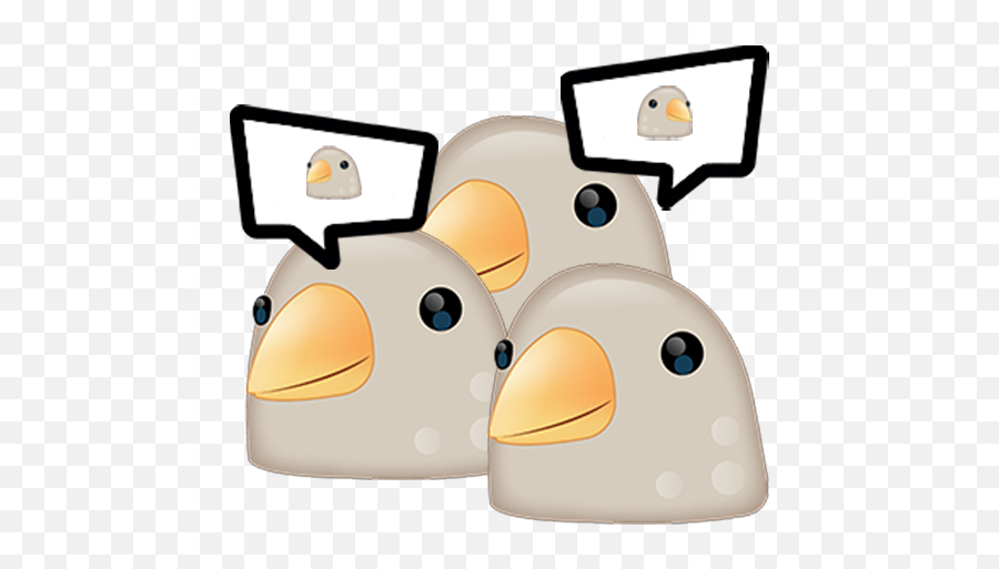 Pigeon Stickers By Tubaraum U2013 Apps On Google Play - Bird Emoji Whatsapp Png,Ahegao Emoji Transparent