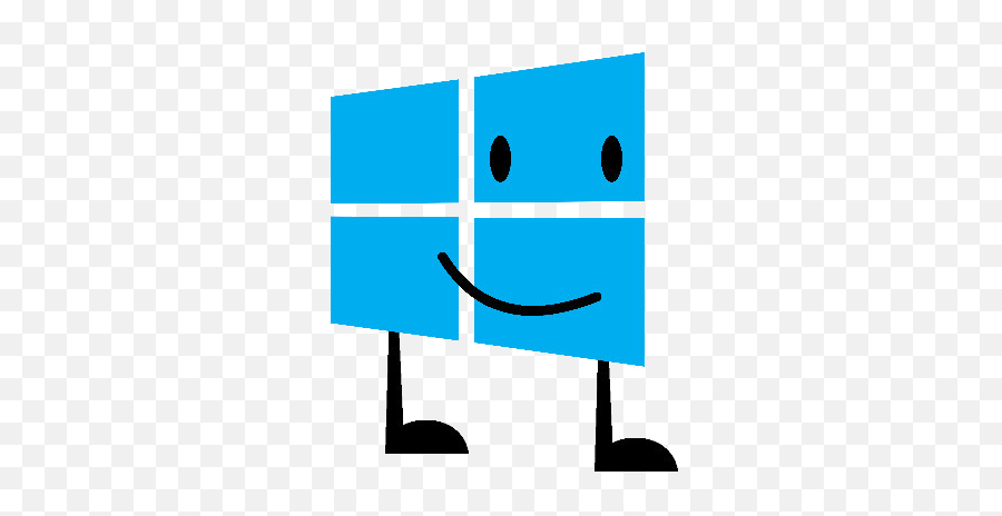Windows Logos - Bfdi Windows 10 Emoji,Windows 8.1 Emoticons