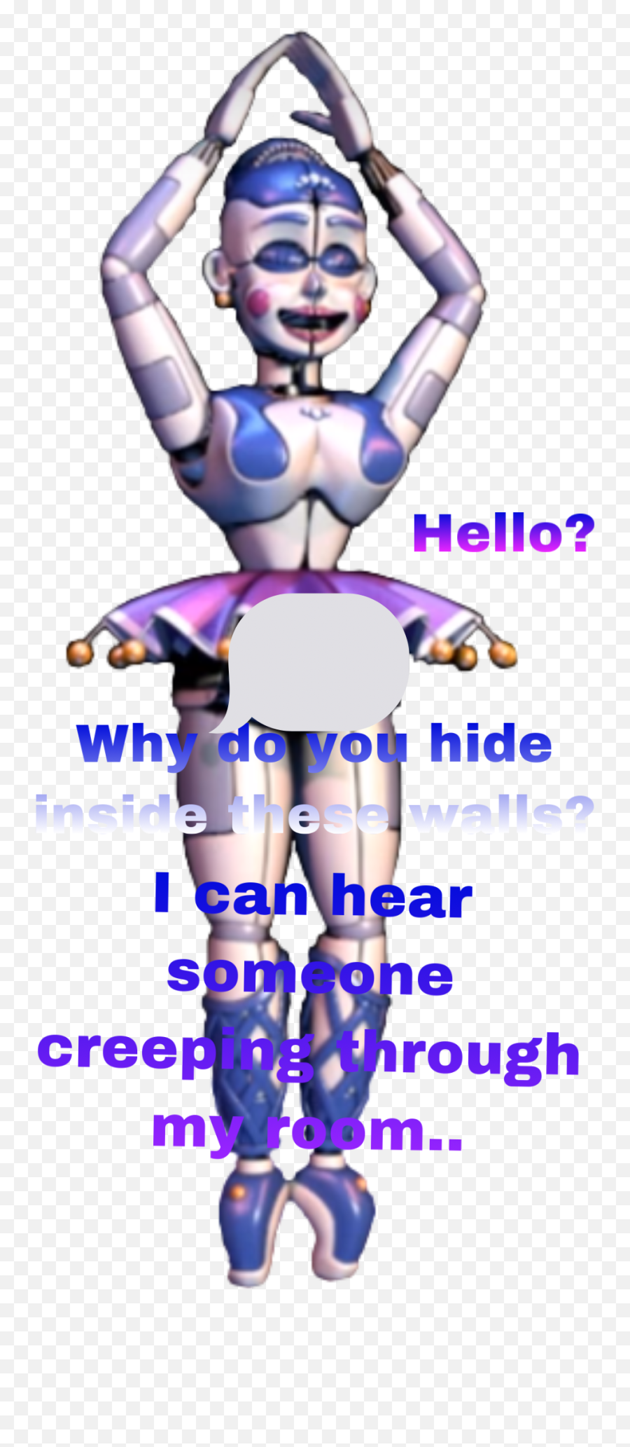 The Most Edited Fnafslballora Picsart - Sister Location Full Body Emoji,Creeping Emoji