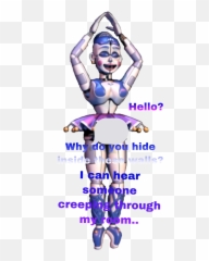 The Most Edited Fnafslballora Picsart - Sister Location Full Body Emoji,Creeping Emoji