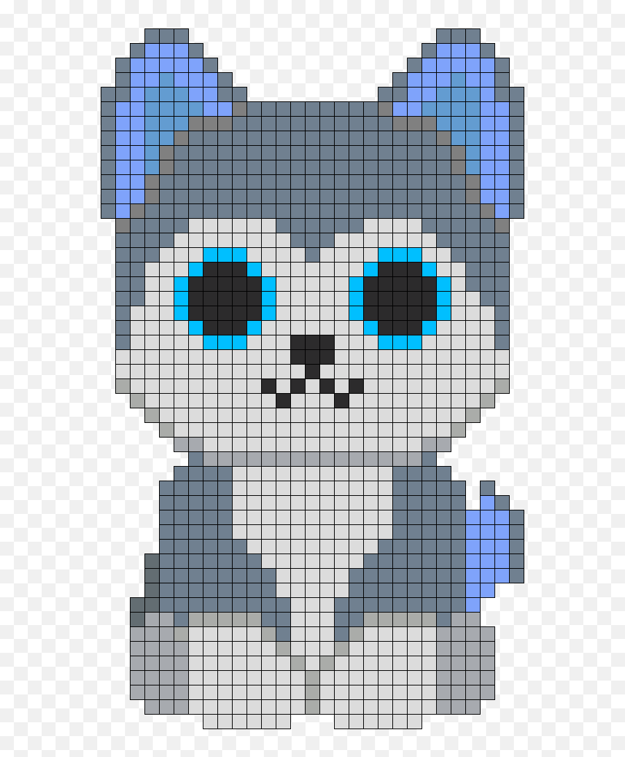Puppy Dog X Graphgan - Dessin De Chien En Pixel Clipart Pixel Art Disney Easy Emoji,Emoji De Cruz