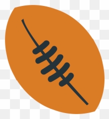 Rugby Football Emoji Clipart Free Download Transparent Png - Palla Da Rugby Clip Art,Football Emoji