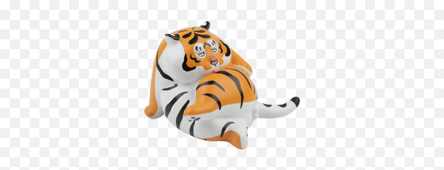 Bu2ma Panghu Emoji Series - Preorder U2013 Strangecat Toys Kongzoo Fat Tiger Series,Tiger Emoji