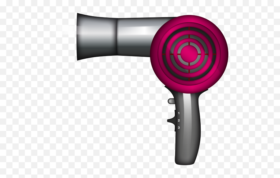 Hairdryer Emoji - Blow Dryer Emoji,Hairdryer Emoji