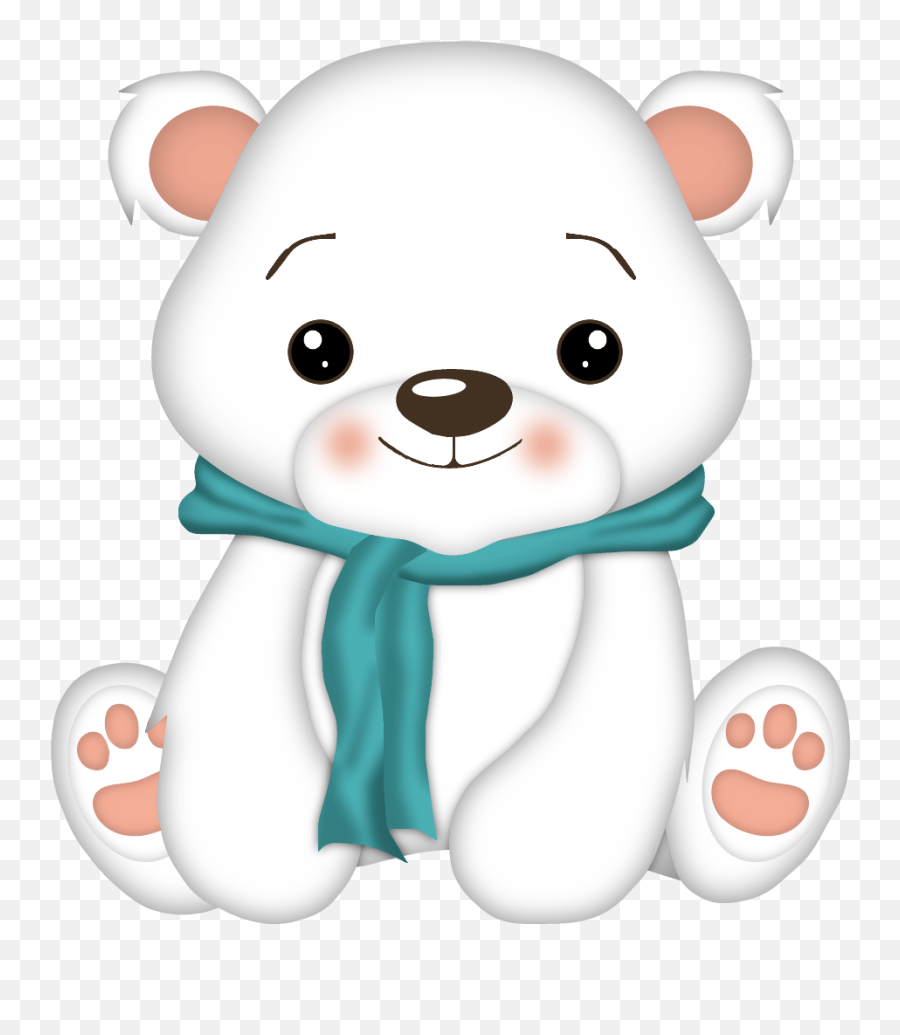 Christine Staniforth Cute Cartoon Pictures Bear - Baby Cute Polar Bear Clipart Emoji,Cute Christmas Emoticons Bear