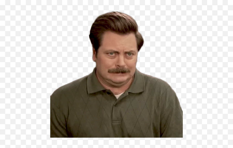 S - Smart Casual Emoji,Ron Swanson Emoticons For Skype