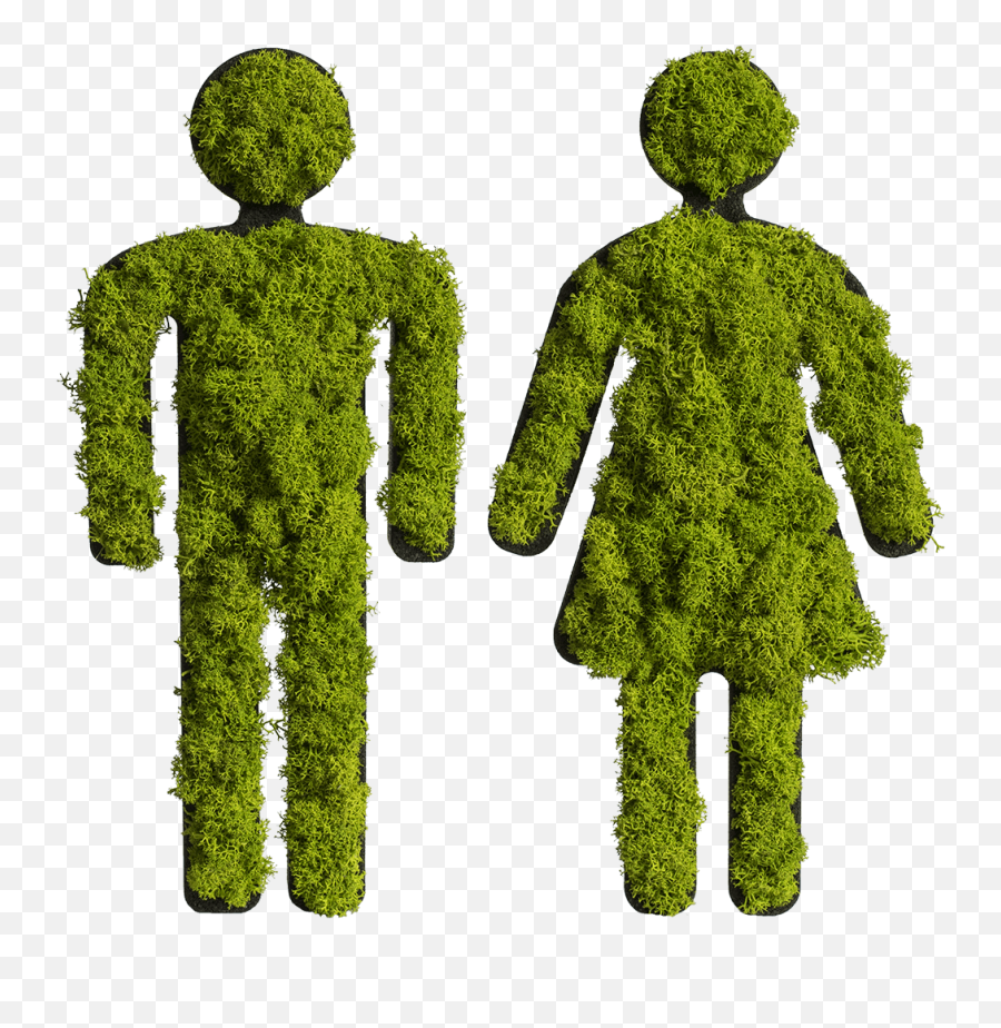 Moss Toilet Signs Moss Creative Wall Art Forest Homes - Toilet Signs Moss Emoji,My Canvas Is The Tapestry Of Human Emotion