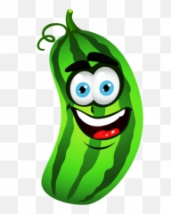 Pin - Vegetables Clipart With Face Emoji,Purple Cucumber Emoticon