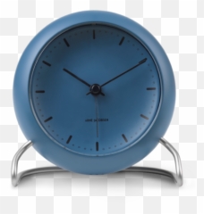 Arne Jacobsen Aj City Hall Table Clock Pale Orange Panik - Arne Jacobsen Design Klok Emoji,Alarm Clocks For Kids Emojis