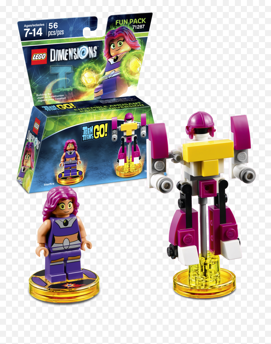 Teen Titans Go The Powerpuff Girls And Beetlejuice Packs - Lego Dimensions Titans Go Emoji,Teen Titans Raven Emotion Scence