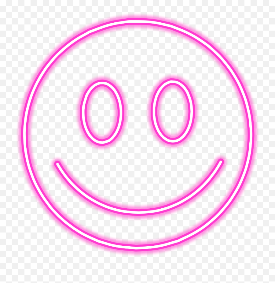Aesthetic Neon Tumblr Colours Sticker - Happy Emoji,Smile Emoticon Tumblr