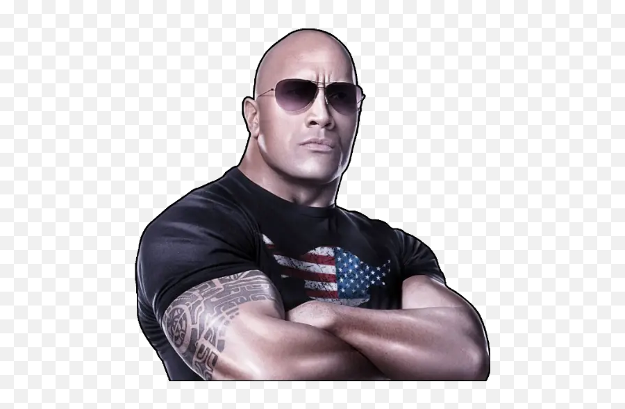 Dwayne Johnson Stickers For - Dwayne Johnson Png Emoji,The Rock Emoji Dwayne