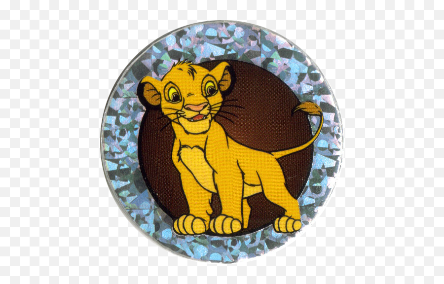 World Pog Federation Wpf U003e Selecta U003e Lion King - Pogs Lion King Slammer Emoji,Simba Master Of Emotion