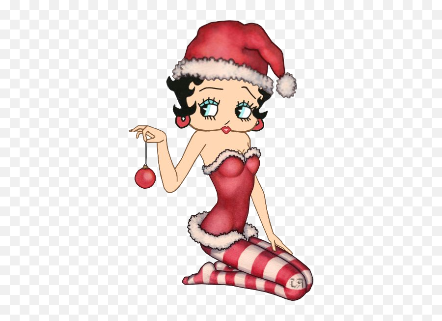 Betty Boop Betty Boop Tattoos - Fictional Character Emoji,Sexy Ms. Santa With Emoticon