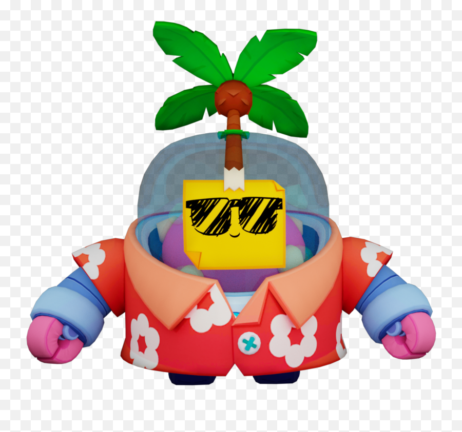 Sprout Brawlstars Brawler Sticker By Luukvanesch4 - Tropical Sprout Sprout Brawl Stars Emoji,Sprout Emoji