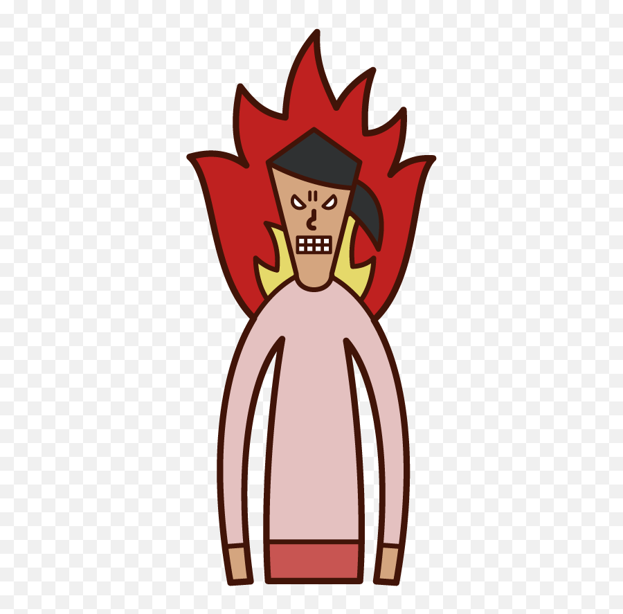 Illustration Of Resentment Grudge Anger Woman Free Emoji,Angry Red Emotion
