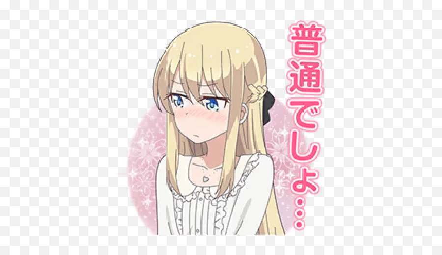 New Game 01 Whatsapp Stickers - Girly Emoji,New Game! Anime Emojis