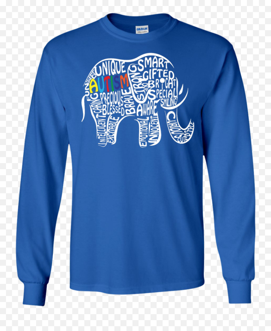 Autism Elephant In A World Where You - Stephen King Tshirts Emoji,Inside Out Emotions Elephtant