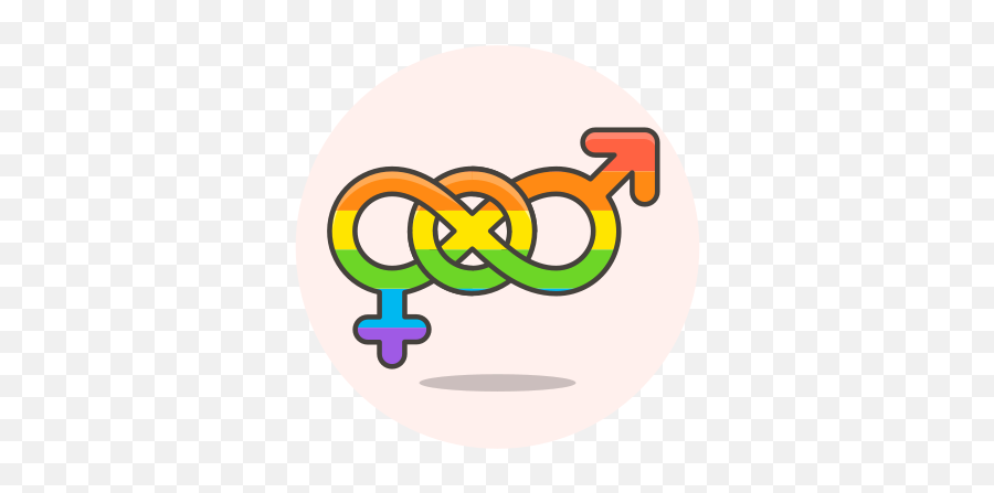 Bisexual Lgbtq Sign Free Icon Of Lgbt Illustrations - Bisexuality Emoji,Emoticons Signos