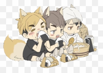 The Most Edited Onigiri Picsart - Haikyuu Chibi Cute Emoji,Onigiri Emoticon For Discord